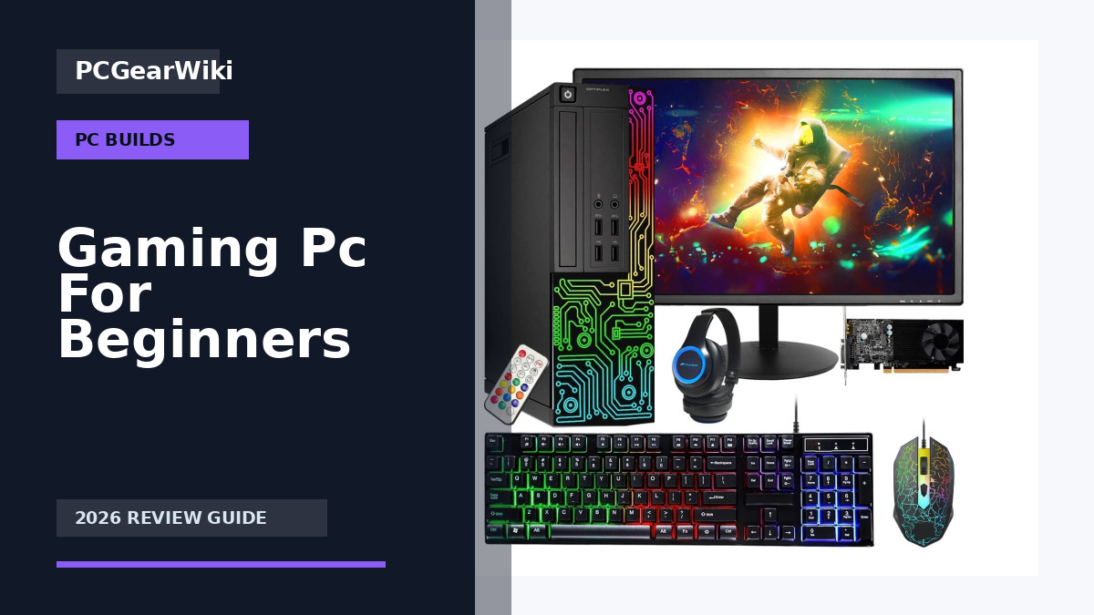 Gaming Pc For Beginners Buying Guide for 2026 1 Dell Renewed RGB Gaming Desktop PC Intel Core i5 GT 1030 16GB RAM 512GB SSD 24 Inch Monitor Bundle for Gaming Pc For Beginners Buying Guide for 2026