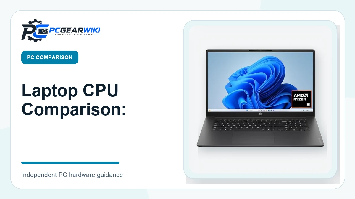 Laptop CPU Comparison: featured image