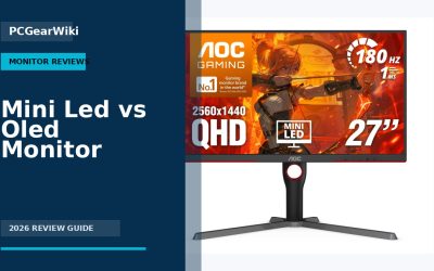 Mini Led Vs Oled Monitor Buying Guide for