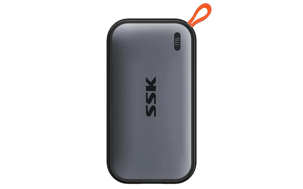 SSK Portable SSD 1TB External Solid State Hard Drive USB C Up to 1050MB/s