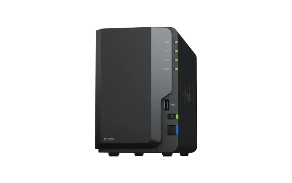 Synology DS223 Home & Office Backup Hub - Centralize Files