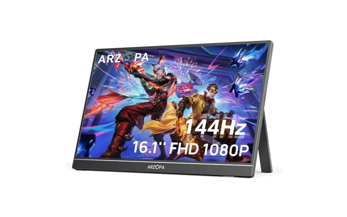 ARZOPA 16.1'' 144Hz Portable Gaming Monitor