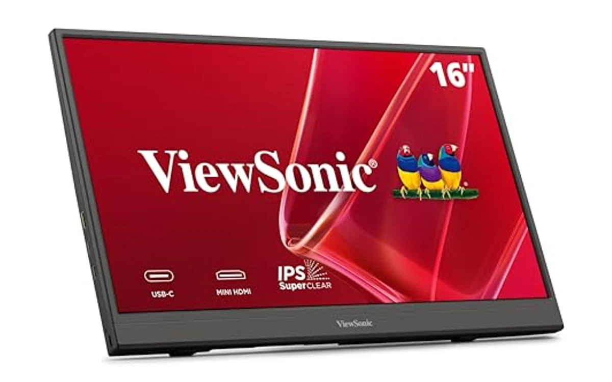 ViewSonic VA1653 16 Inch 1080p Portable Monitor