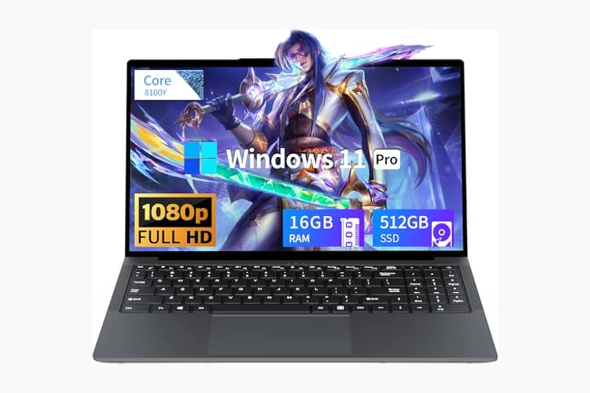 Tunhail 15.6 inch Laptop, Laptops with Core Processor (up to 3.40GHz), Gaming Laptop 16GB product image