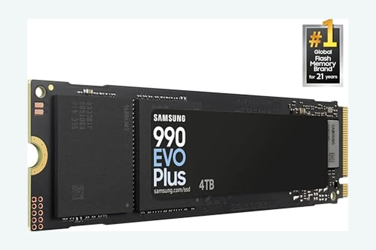 Samsung SSD 990 EVO Plus 4TB, PCIe Gen 4x4 | 5x2 M.2 2280, Up product image