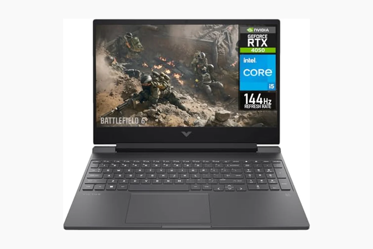 Best RTX 4060 Laptop Under $1000 Buying Guide 1 HP NVIDIA GeForce RTX 4050 Laptop Gamer Victus 13420H 16GB RAM 512GB SSD 15.6" product image