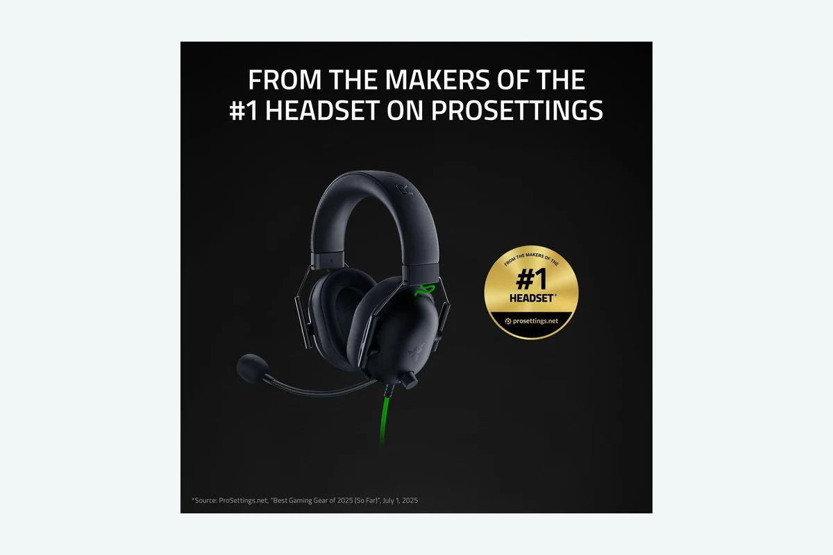 Razer BlackShark V2 X Gaming Headset: 7.1 Surround Sound - 50mm Drivers - Memory product image