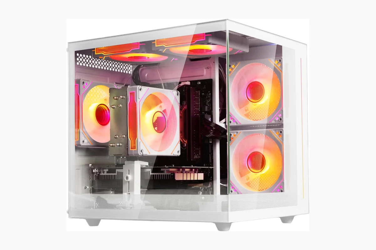 Gaming Computer Desktop Buying Guide: Entry-Level Systems and Analysis 1 suevery Pre Built Gaming PC | M.2 NVMe 512G SSD | Radeon 4G Graphics product image