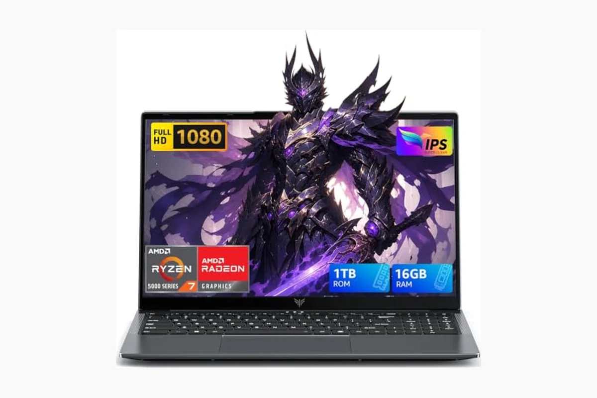 MALLRACE Gaming Laptop,16GB RAM 1TB SSD Laptop Computer with Numeric KB,AMD Ryzen 7 5825U product image
