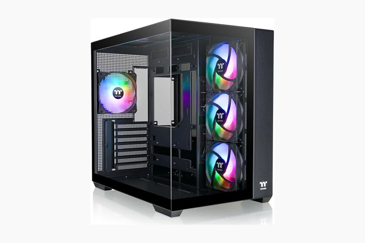 Thermaltake View 380 TG ARGB Black ATX Case; 4x120mm ARGB Fans Included; Supports Hidden-Connector product image