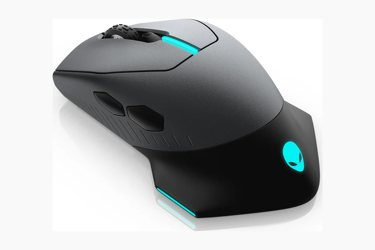 Alienware Wired/Wireless Gaming Mouse AW610M - 16000 DPI Optical Sensor, 350 Hour Rechargeable Battery, product image