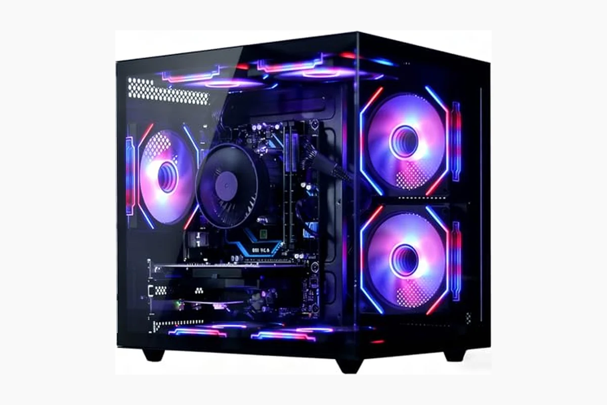 Best Prebuilt Gaming Pc Under $600: Practical Buying Guide 2 suevery Gaming PC Desktop Computer Ryzen 5,16GB DDR4512G SSD, RX 560 4G product image