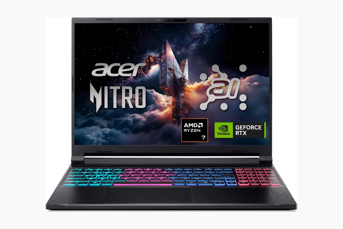 Acer Nitro V 16S AI Gaming Laptop | AMD Ryzen 7 260 Processor | product image