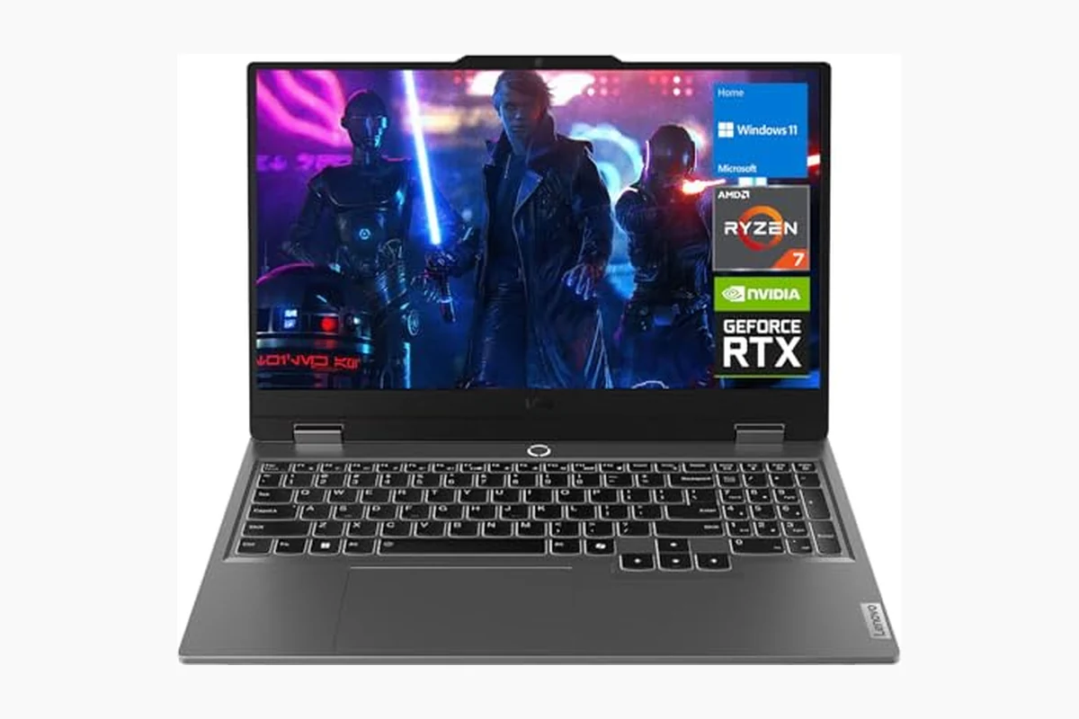 Lenovo LOQ 15 15ARP9 RTX 4060 Gaming Laptop, 15.6" FHD 144Hz, AMD Ryzen 7 product image