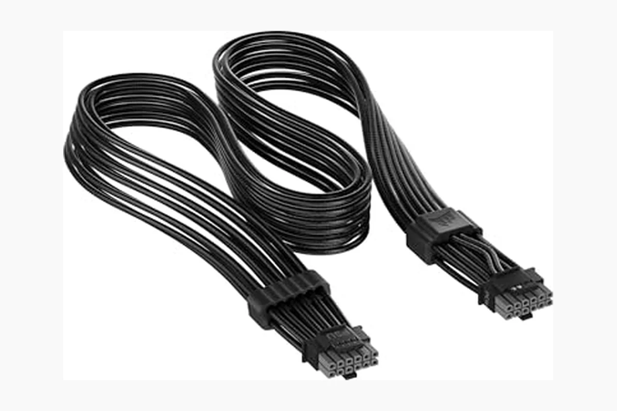 Corsair ThermalProtect PCIe 5.1 600W 12V-2x6 Cable – Built-in Over Temperature Protection (OTP), Compatible product image