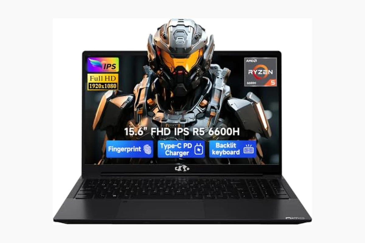 Lightweight Gaming Laptop Buying Guide: Top Picks for Portable Performance 2 NIMO 15.6" AI-Creator-Laptop, 6-Core AMD R5-6600H 16GB RAM 1TB SSD (Beat i7 1355U up product image