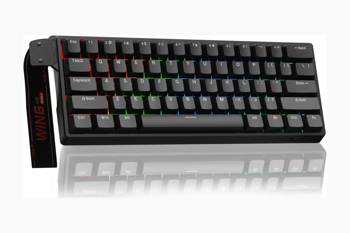Aula WIN60 HE - 60% Mechanical Gaming Keyboard Wired, Magnetic Switch Hot Swappable, Adjustable product image