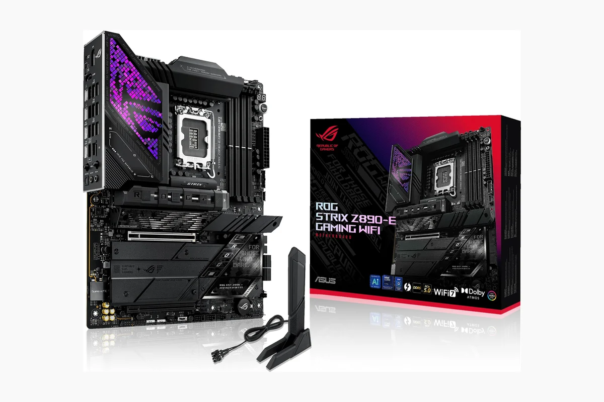 Best Z890 Motherboard Buying Guide for 2026 2 ASUS ROG Strix Z890-E Gaming WiFi Intel® Z890 LGA 1851 ATX Motherboard, Advanced AI product image