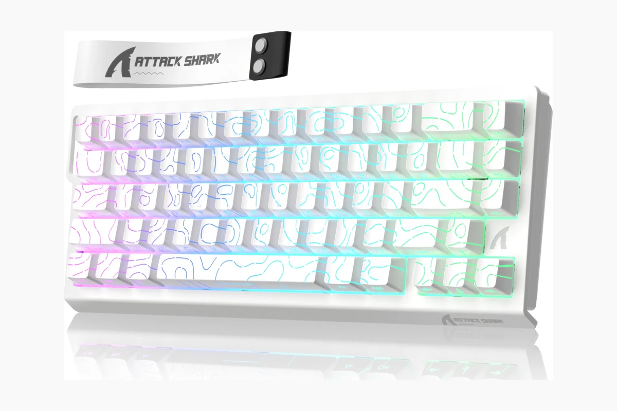 Rapid Trigger vs Snap Tap: Key Differences & Which to Choose 2 ATTACK SHARK X68 HE 8000Hz Rapid Trigger Keyboard, 0.01mm RT Accuracy Wired Gaming Keyboard product image