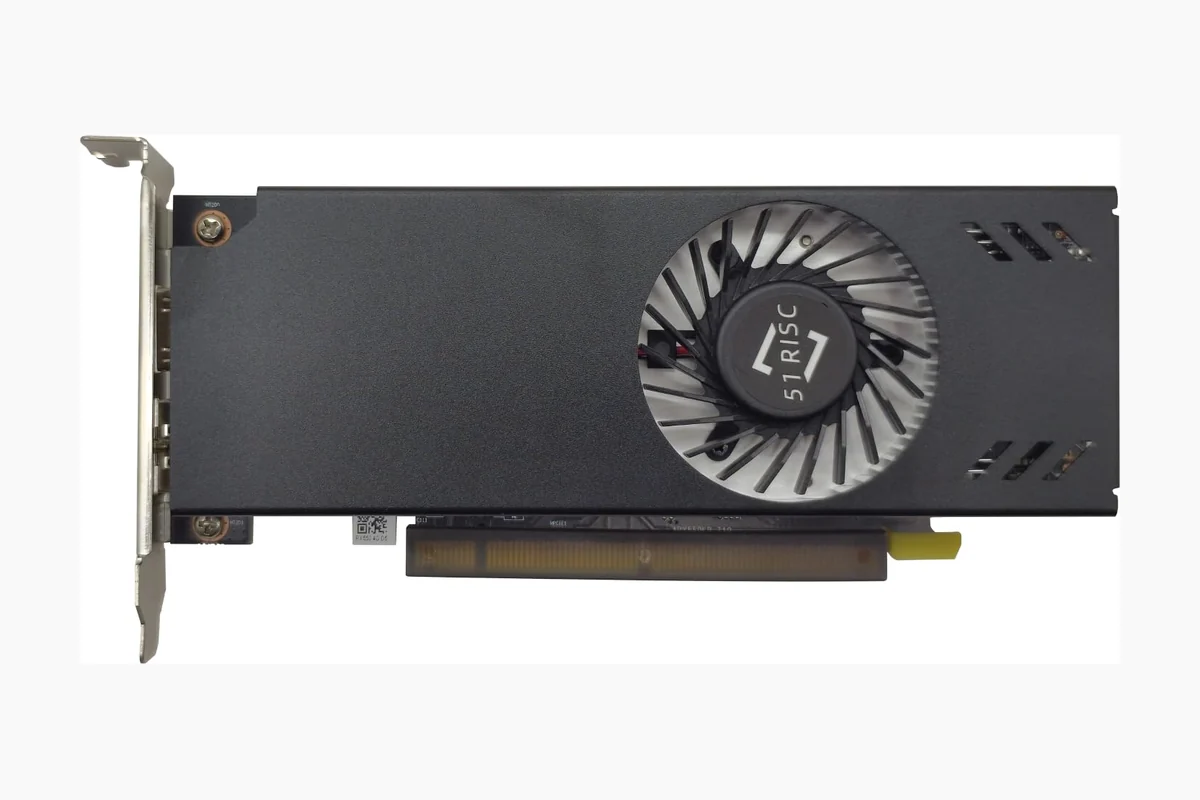 51RISC Radeon RX 550 LP Graphics Card, Low Profile 4GB GDDR5 Small Form Factor product image