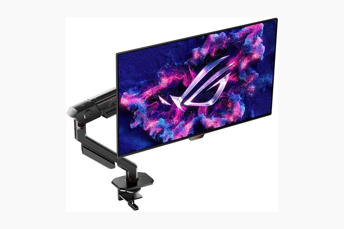 ASUS ROG Swift 27” (26.5” viewable) 1440P OLED DSC Gaming Monitor (PG27AQDM-R) - QHD product image