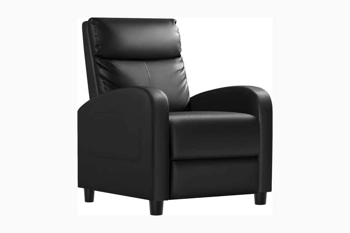 Homall Recliner Chair, Recliner Sofa PU Leather for Adults, Recliners Home Theater Seating with product image