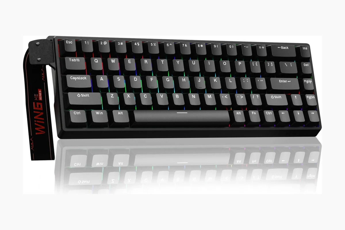 Hall Effect Vs Mechanical Keyboard: Key Differences, Pros & Cons for 2026 2 AULA WIN68 HE Mechanical Gaming Keyboard 60%, Hall Effect Magnetic Switch, Fast Trigger Mode product image