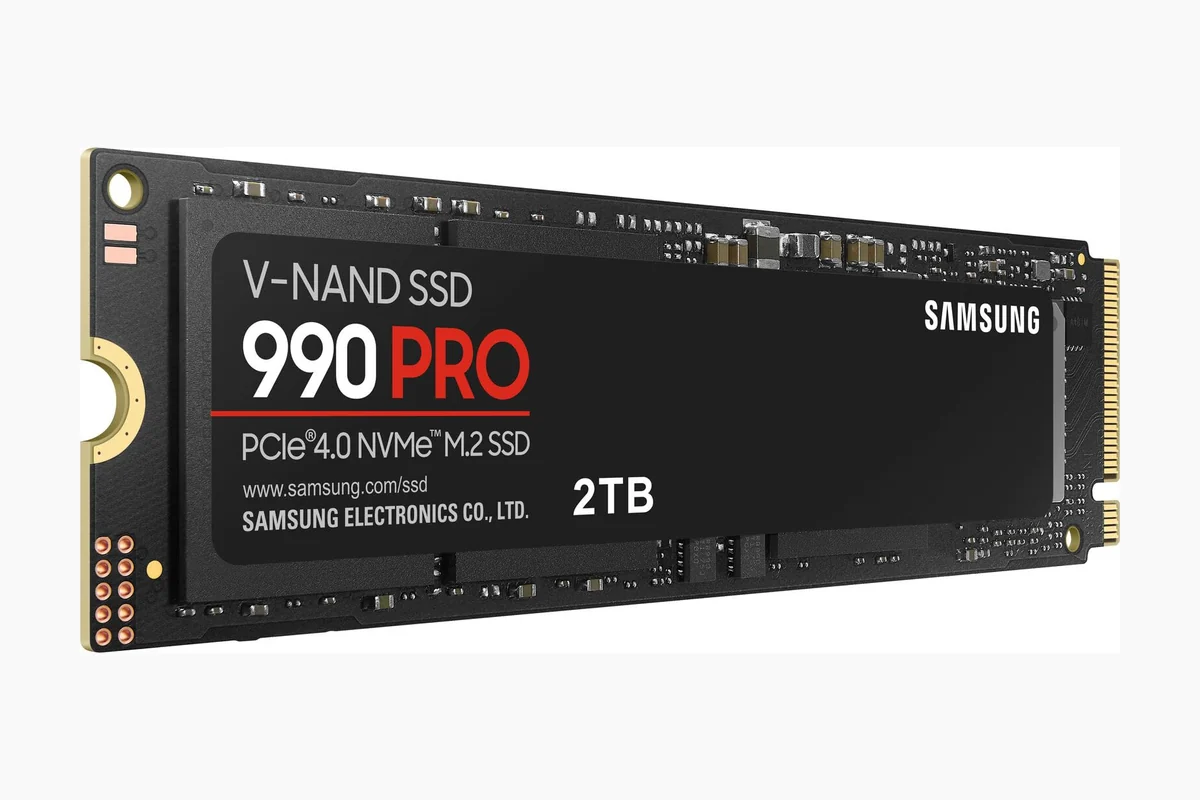 Nvme Vs Sata Ssd: Key Differences, Pros & Cons for 2026 2 Samsung 990 PRO SSD 2TB NVMe M.2 PCIe Gen4, M.2 2280 Internal Solid State product image