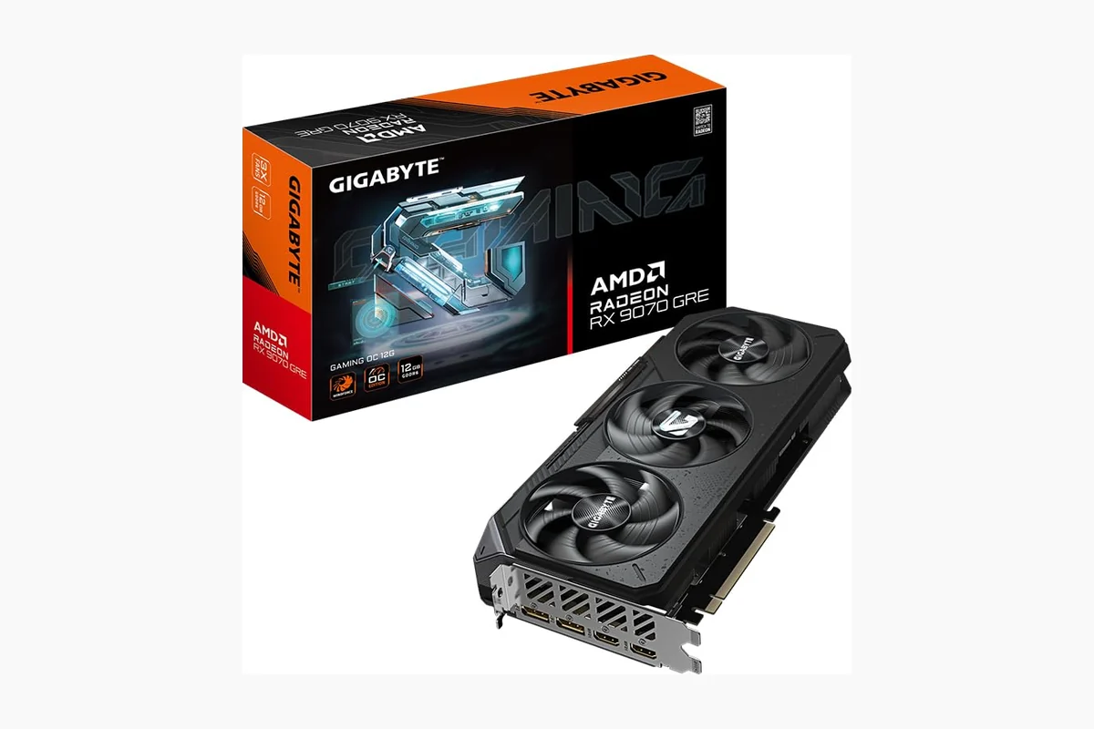 What Is VRAM? GPU Memory, Capacity and Bandwidth Explained 1 GIGABYTE Gaming Radeon RX 9070 GRE 12GB GDDR6 PCI Express 5.0 ATX Graphics Card product image