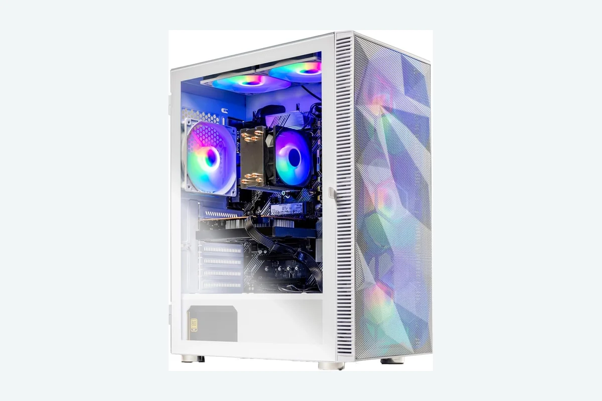 Skytech Gaming Storm Gaming PC, AMD Ryzen 5 5500 3.6GHz, NVIDIA RTX 5060 Ti product image