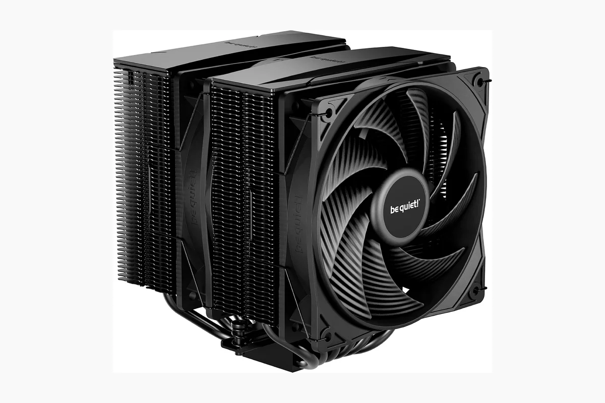 Best Quiet CPU Coolers Under $75: Top Picks 1 be quiet! Pure Rock Pro 3 Black CPU Air Cooler | 6 High Performance product image