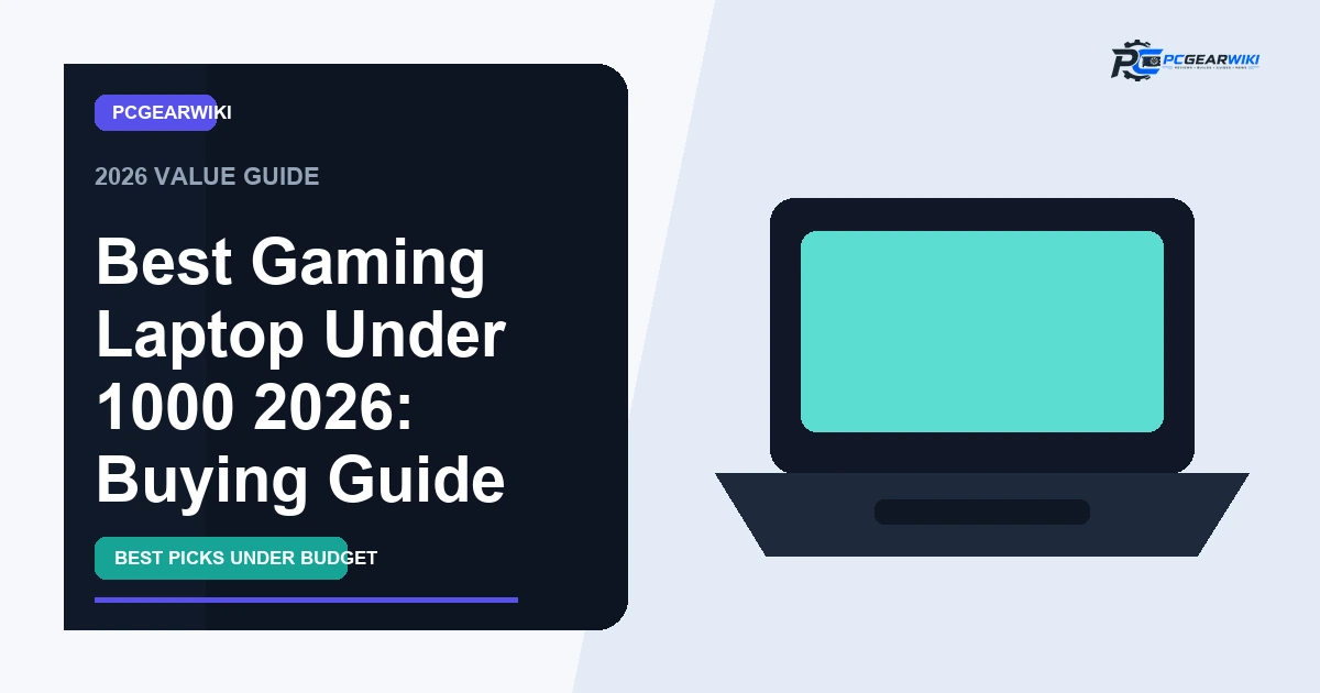 Best Gaming Laptop Under 1000 2026: Buying Guide featured image