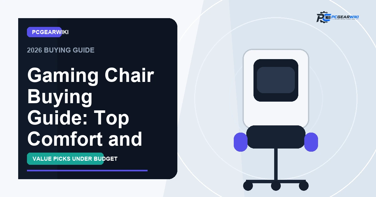 Gaming Chair Buying Guide: Top Comfort and Support Picks featured image