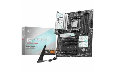 MSI B840 Gaming Plus WiFi Review: Architectural Specs, Lane Allocation, and VRM Suitability