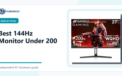 Best 144Hz Monitor Under 200 Buying Guide