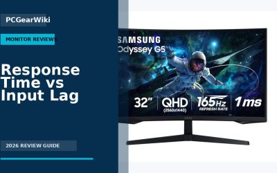 Response Time Vs Input Lag Buying Guide for 2026